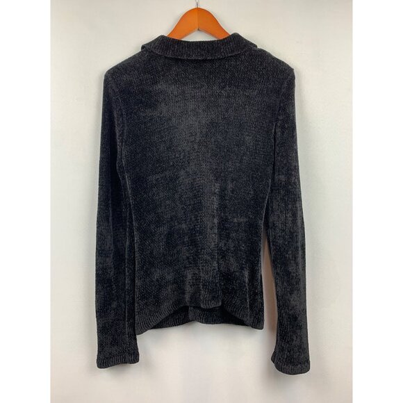 Hillard & Hanson Womens Black Button-Up Cardigan Sweater S - Picture 2 of 4